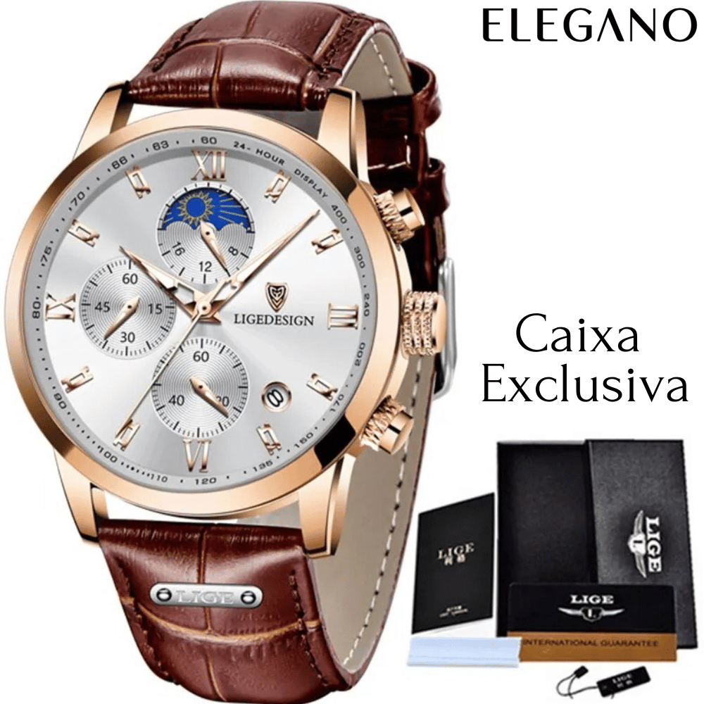 Relógio Masculino Round