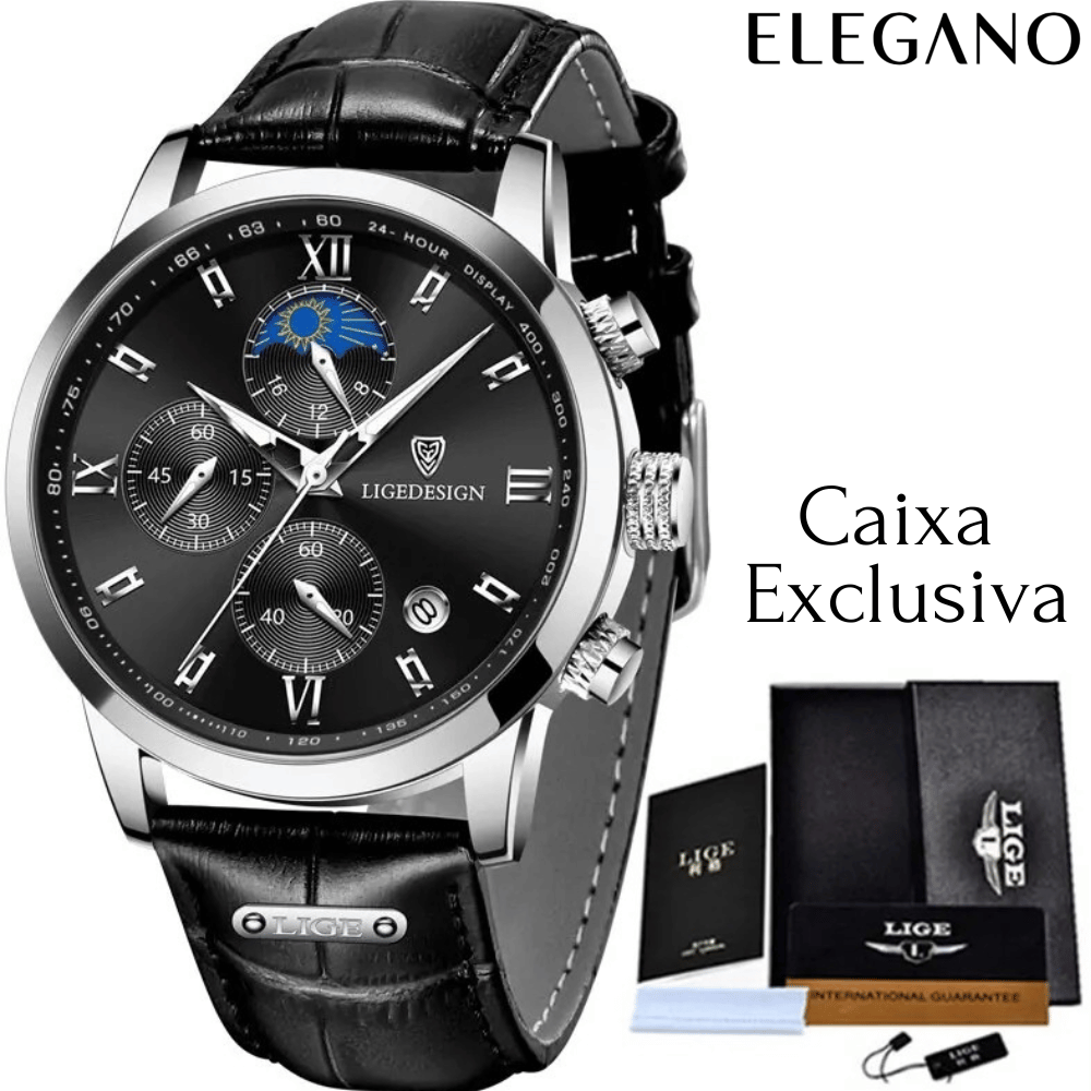 Relógio Masculino Round