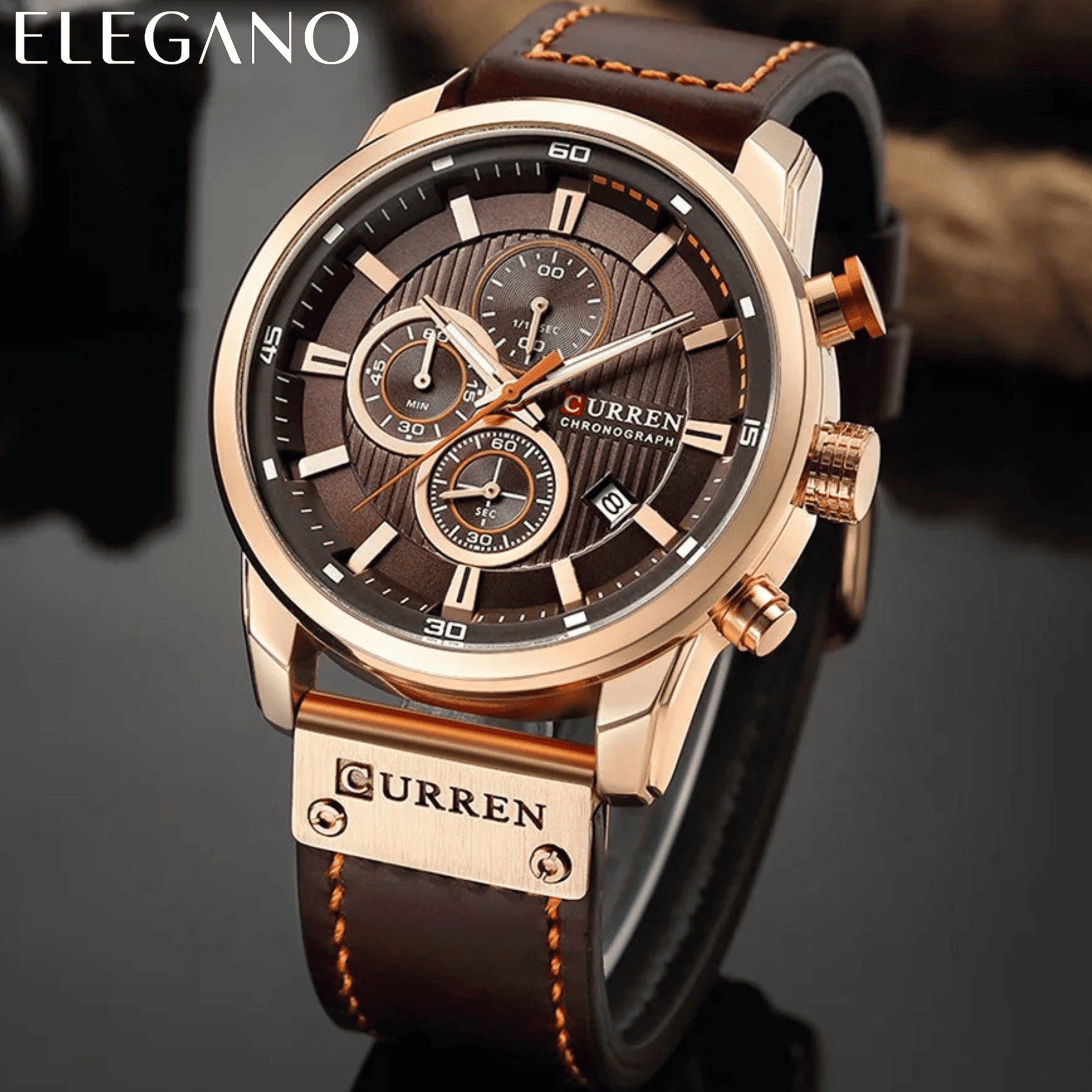 Relógio Masculino Army Rosé